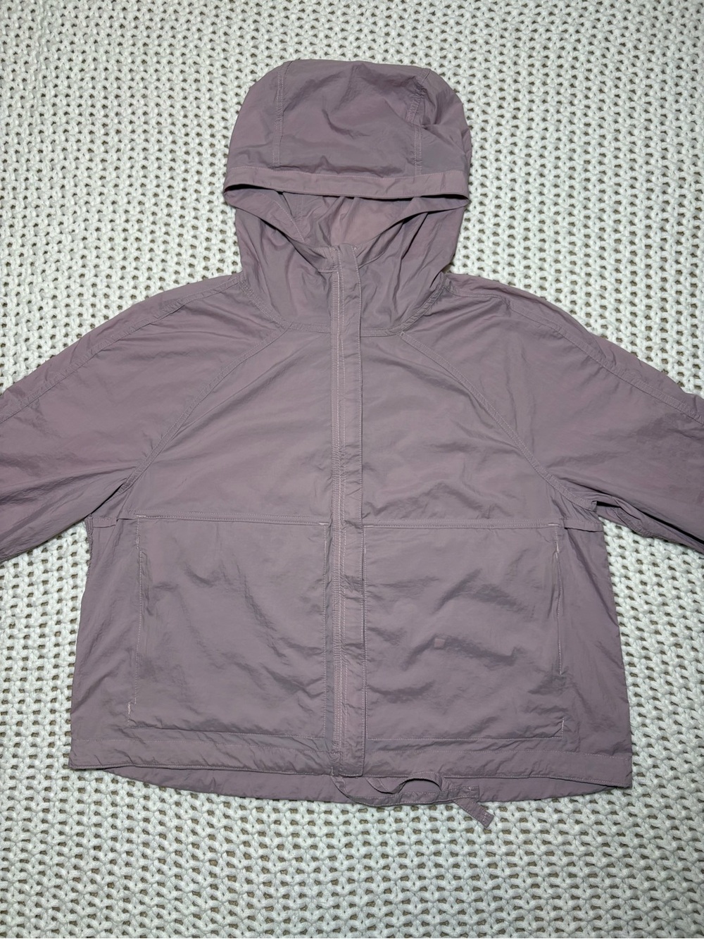 lululemon mink berry hood lite jacket size medium - Picture 11 of 13